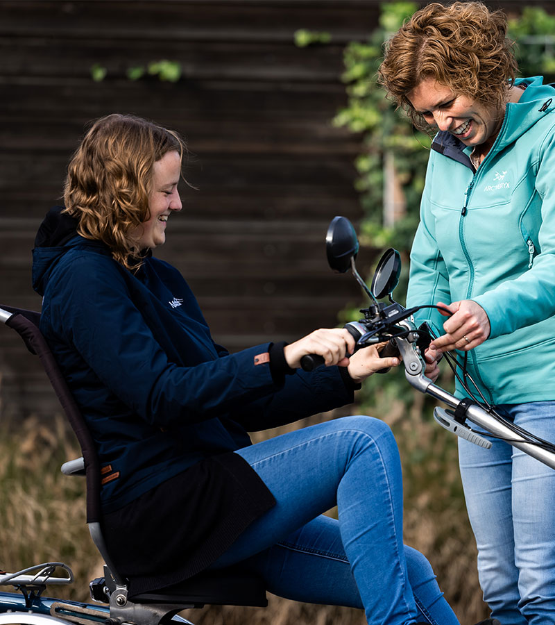 Zelfredzaamheid met mobiliteitsmiddelen