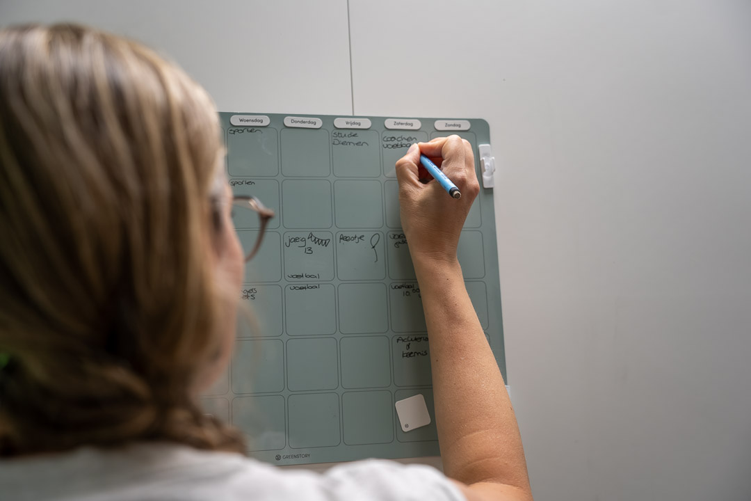 plannen met een planbord